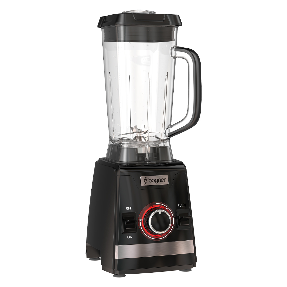 Licuadora Uso Rudo Vaso Tritán 1400w Motor De Cobre Bogner