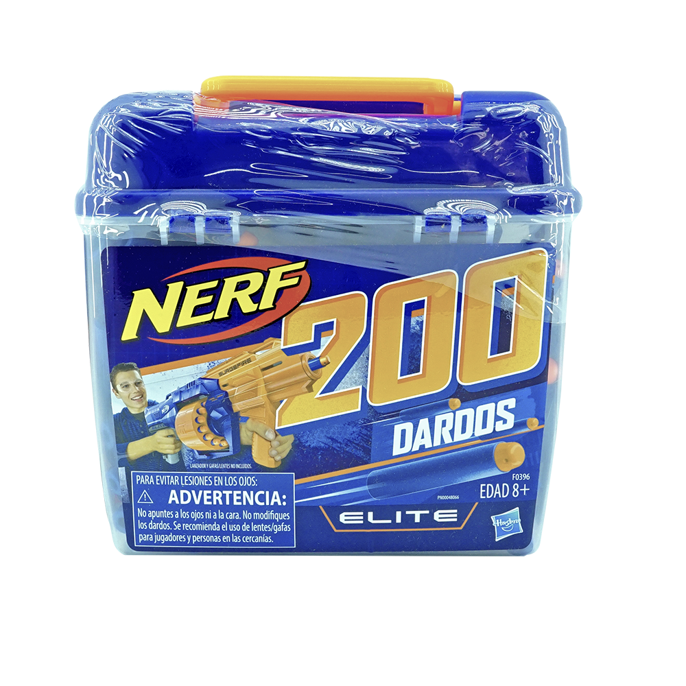 Cubeta de 200 Dardos Refill Hasbro F0396 Nerf Elite