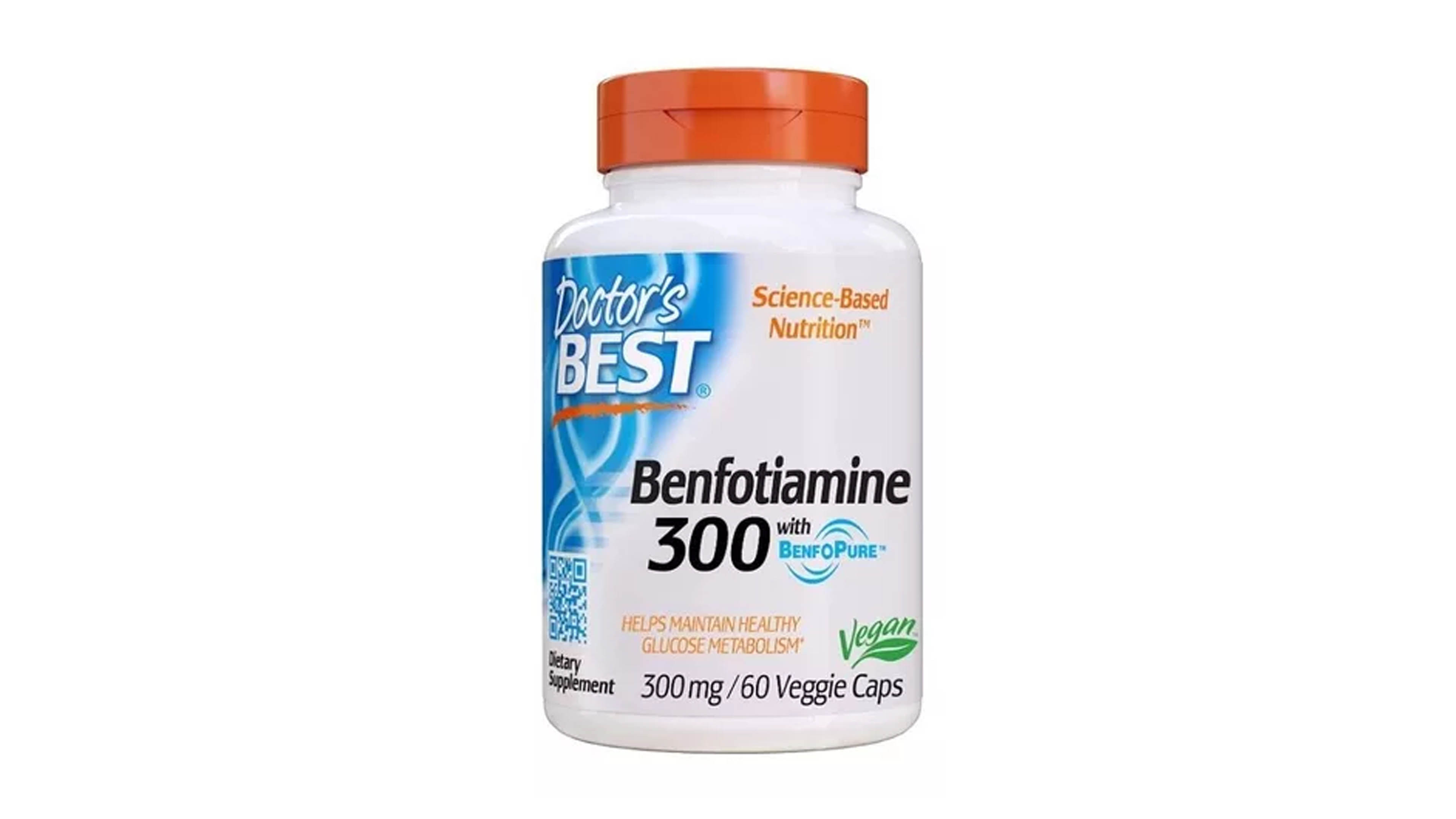 Benfotiamina 300mg Con Benfopure Doctors Best 60 Caps Vitamina B1