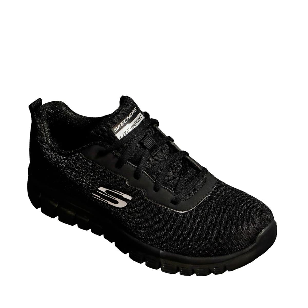 Tenis casual Sport Lite Weight de Skechers1 para mujer, color negro, mod. 1013296