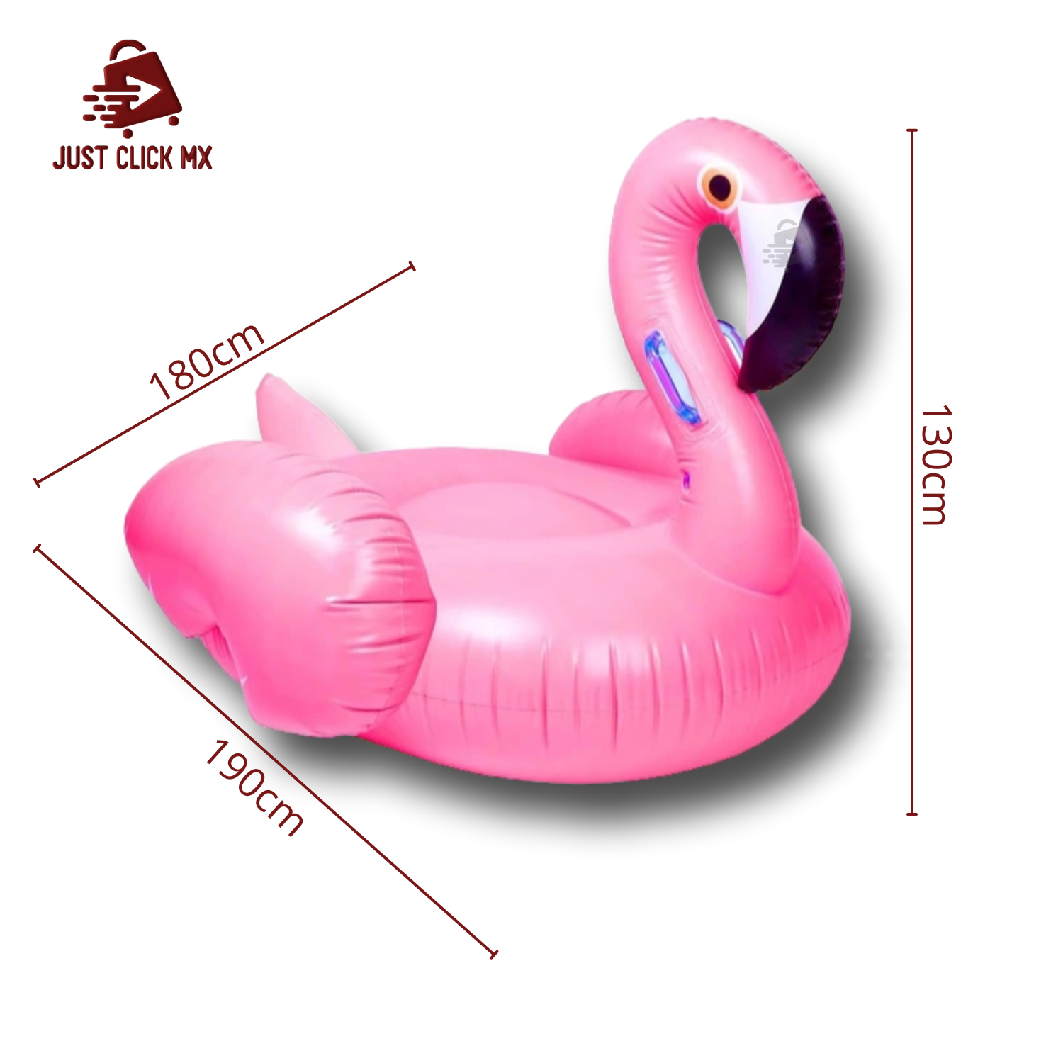 Flotador Flamingo Jumbo Para Alberca 190cm