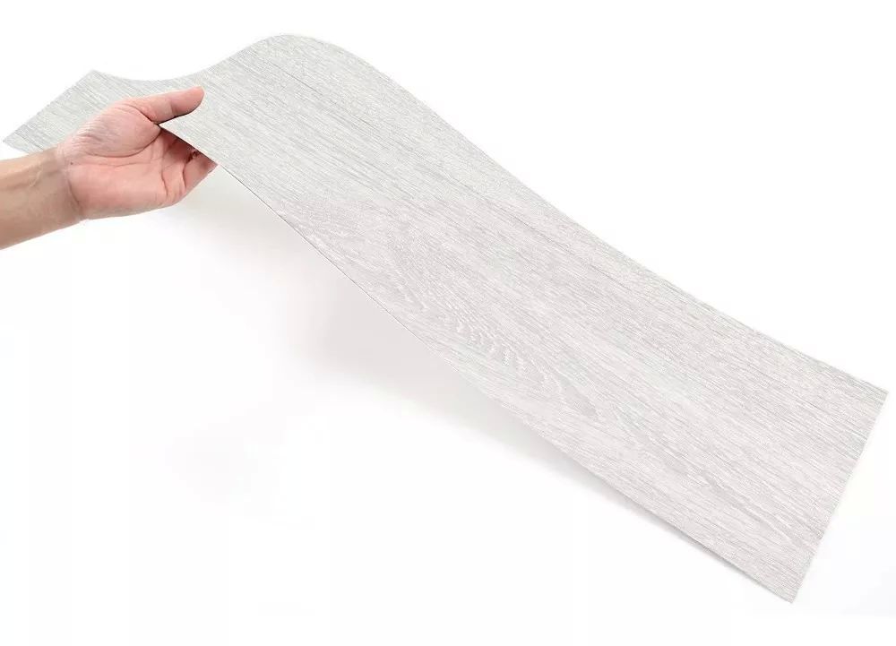 Piso Pvc Auto-adherible Caja 1 M2 #8537 Madera Gris Clara