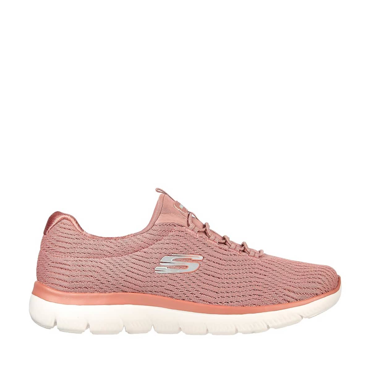 Tenis casual Summits Sports Shoes de Skechers para mujer, color rosa, mod. 1079547