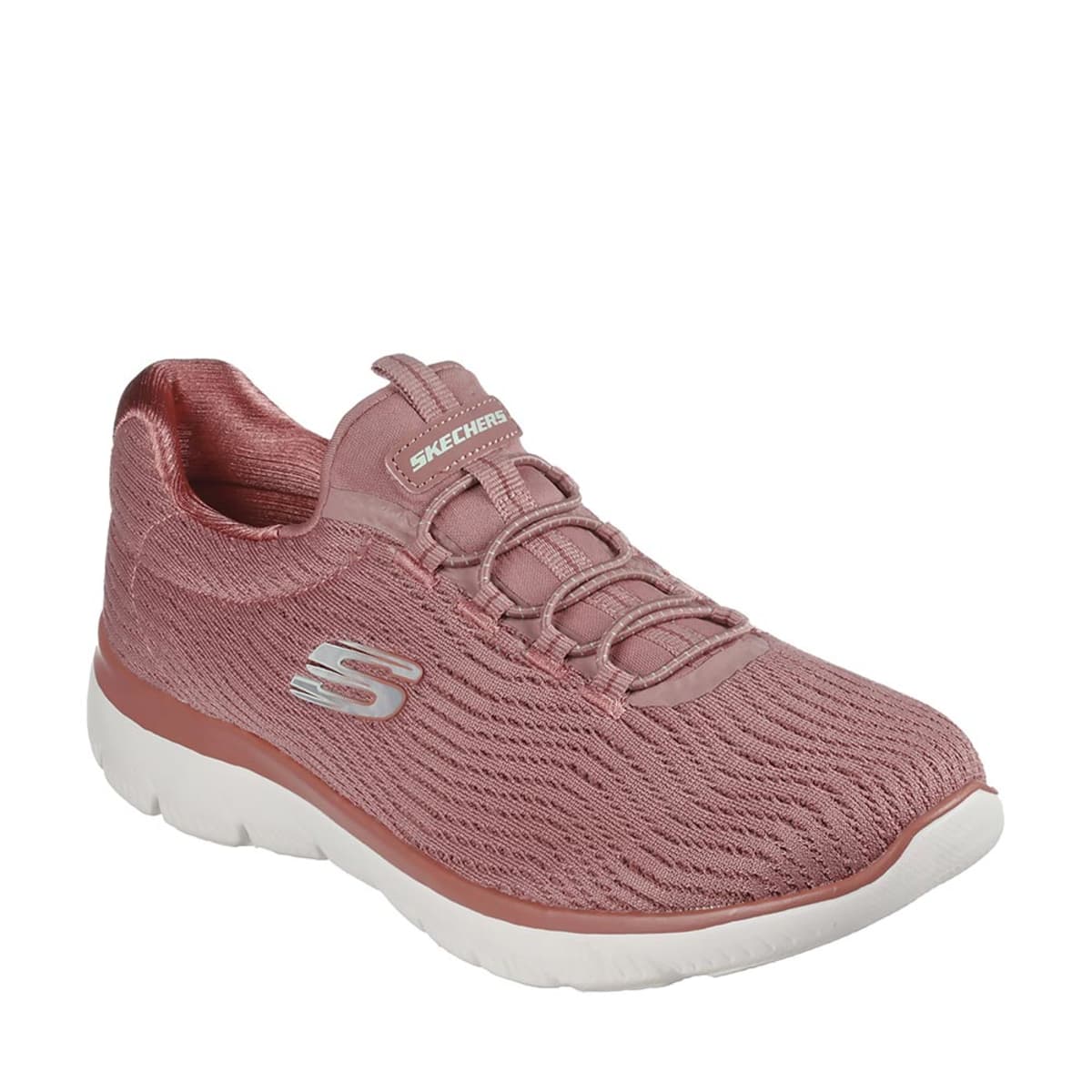 Tenis casual Summits Sports Shoes de Skechers para mujer, color rosa, mod. 1079547