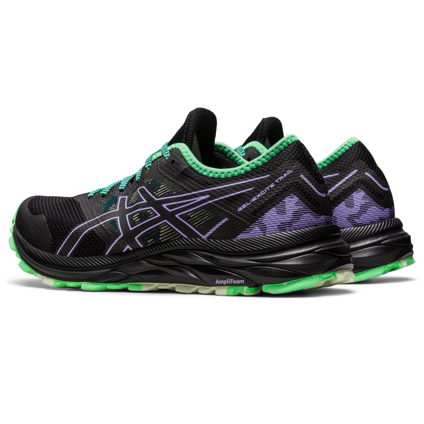 TENIS ASICS MUJER NEGRO GEL-EXCITE TRAIL WOMEN STANDARD 1012B051.008.
