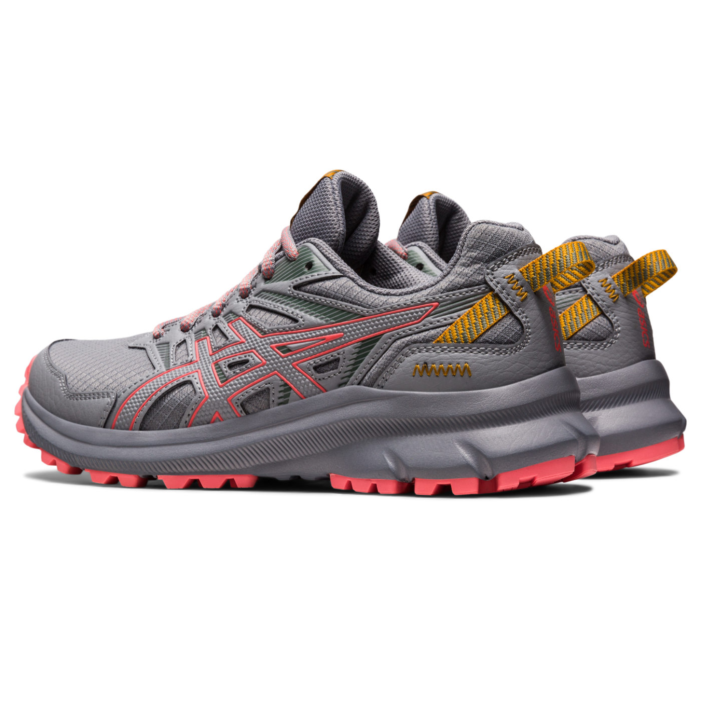  ASICS Zapatillas de running Trail Scout 2 para hombre, Carrier  Gris/Rojo Eléctrico : Ropa, Zapatos y Joyería