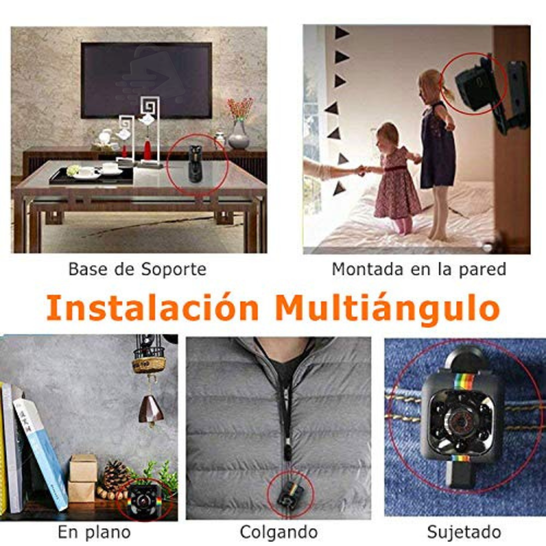 Mini Cámara Espía HD Visión Nocturna