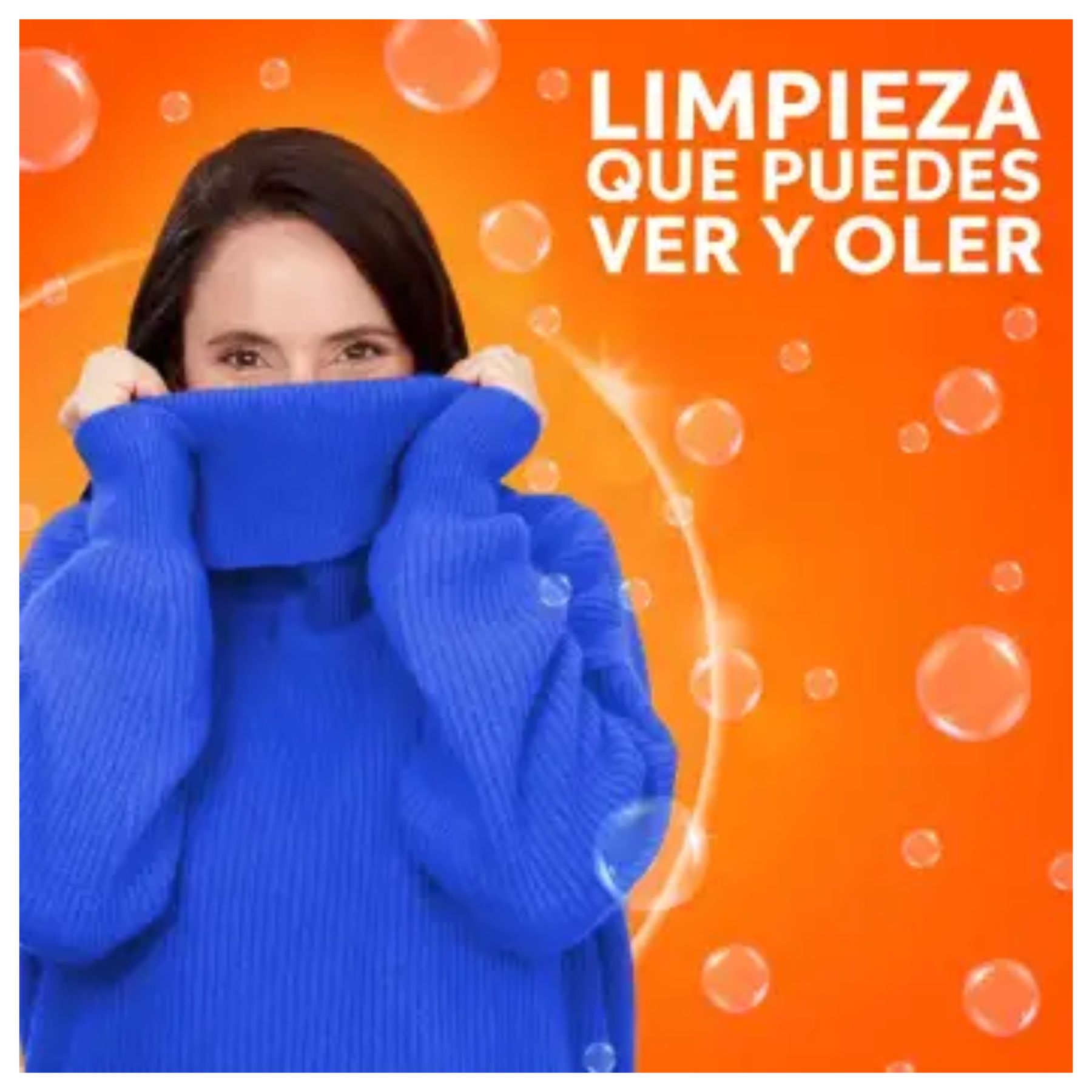 Detergente en Polvo Limpieza Blancos/Colores 8Kg Ace-NARANJA