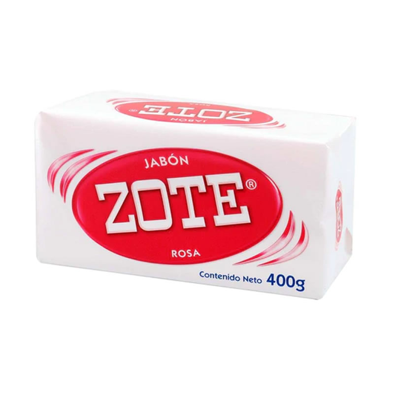 Jabón de Pasta Rosa 6 Piezas de 400 gramos Zote 825759 SMS