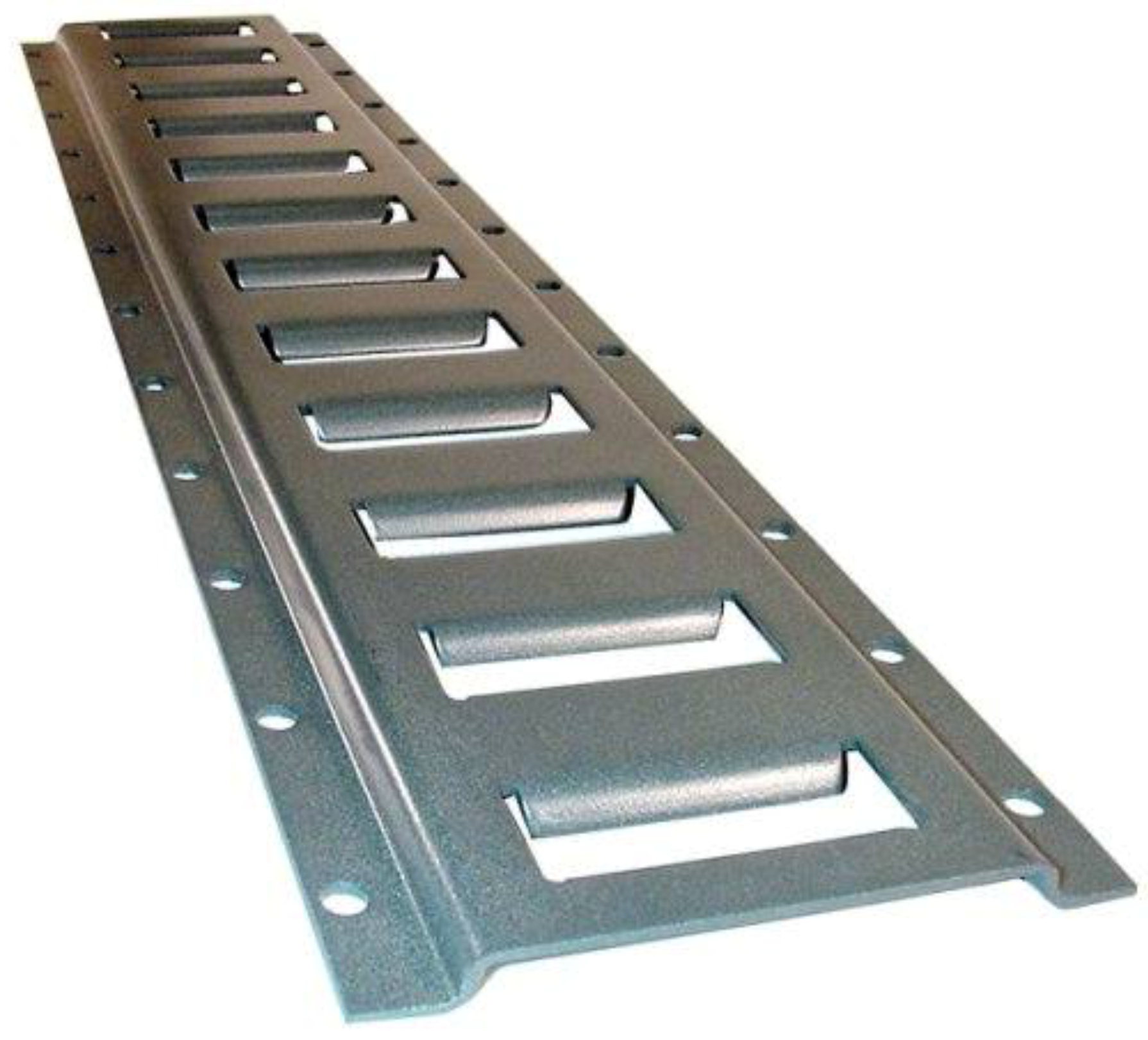 10 Pies Riel Logístico Tipo E Calibre 14 Galvanizado