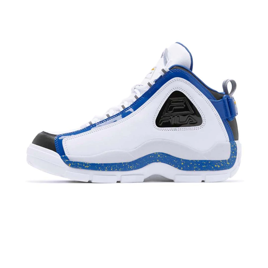 Tenis Fila Grant Hill 2 Blanco Azul de Caballero Original.