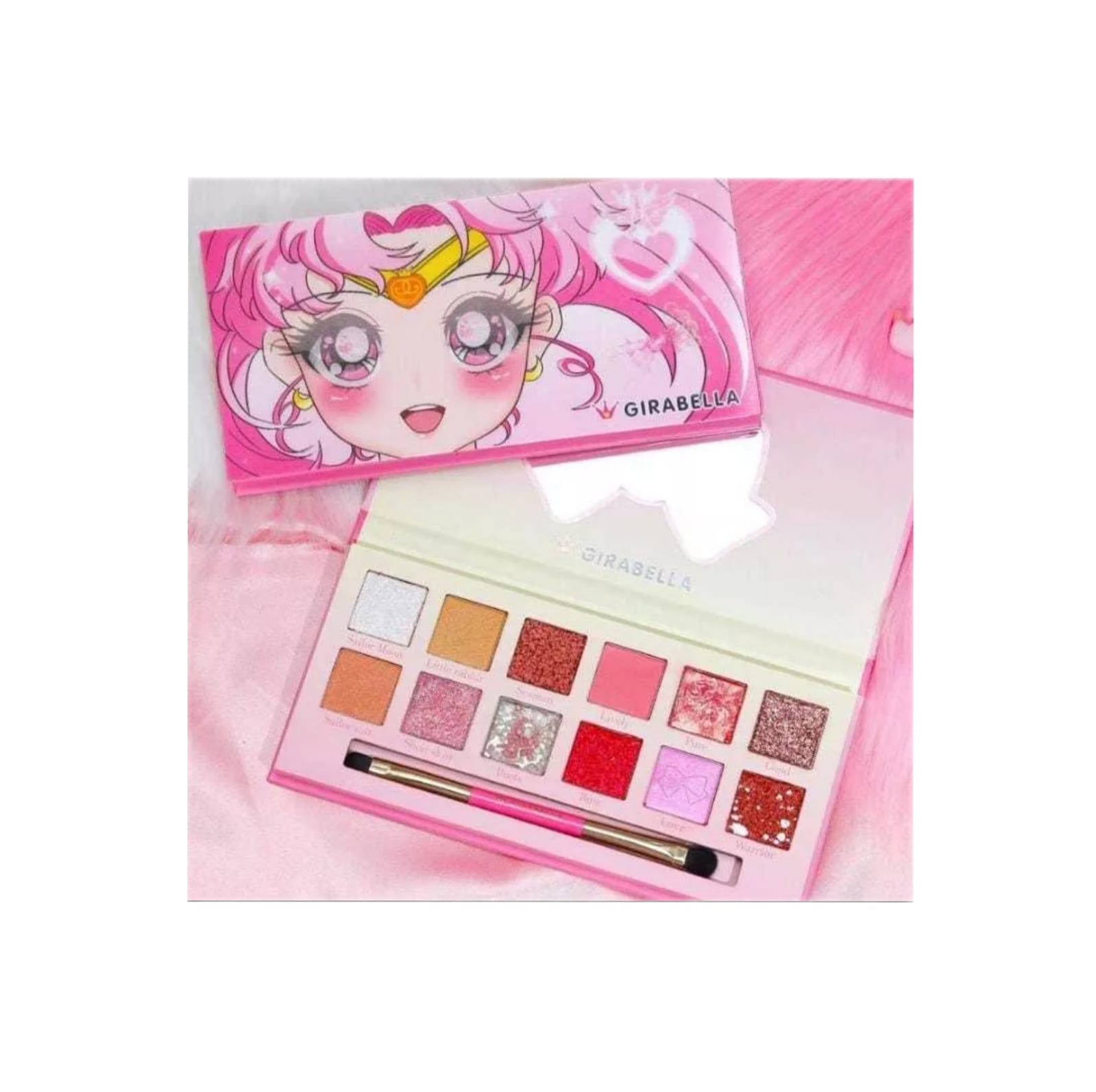 Paleta De Sombras Para Ojos Maquillaje Sailor Moon