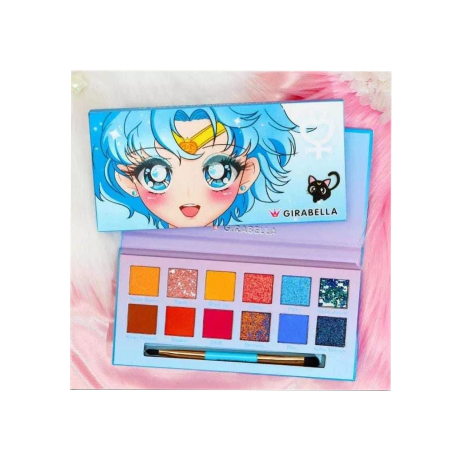 Paleta De Sombras Para Ojos Maquillaje Sailor Moon