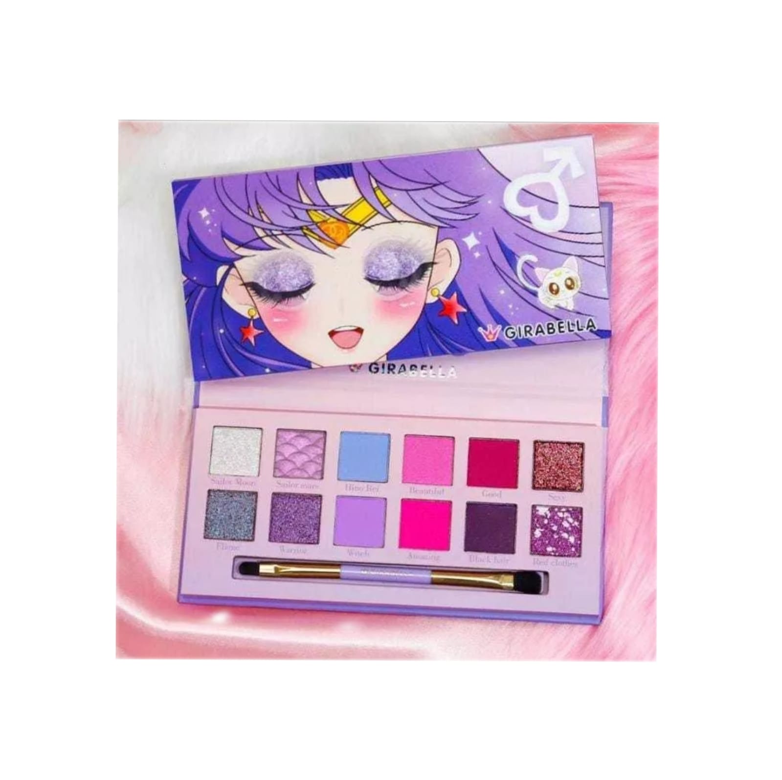 Paleta De Sombras Para Ojos Maquillaje Sailor Moon