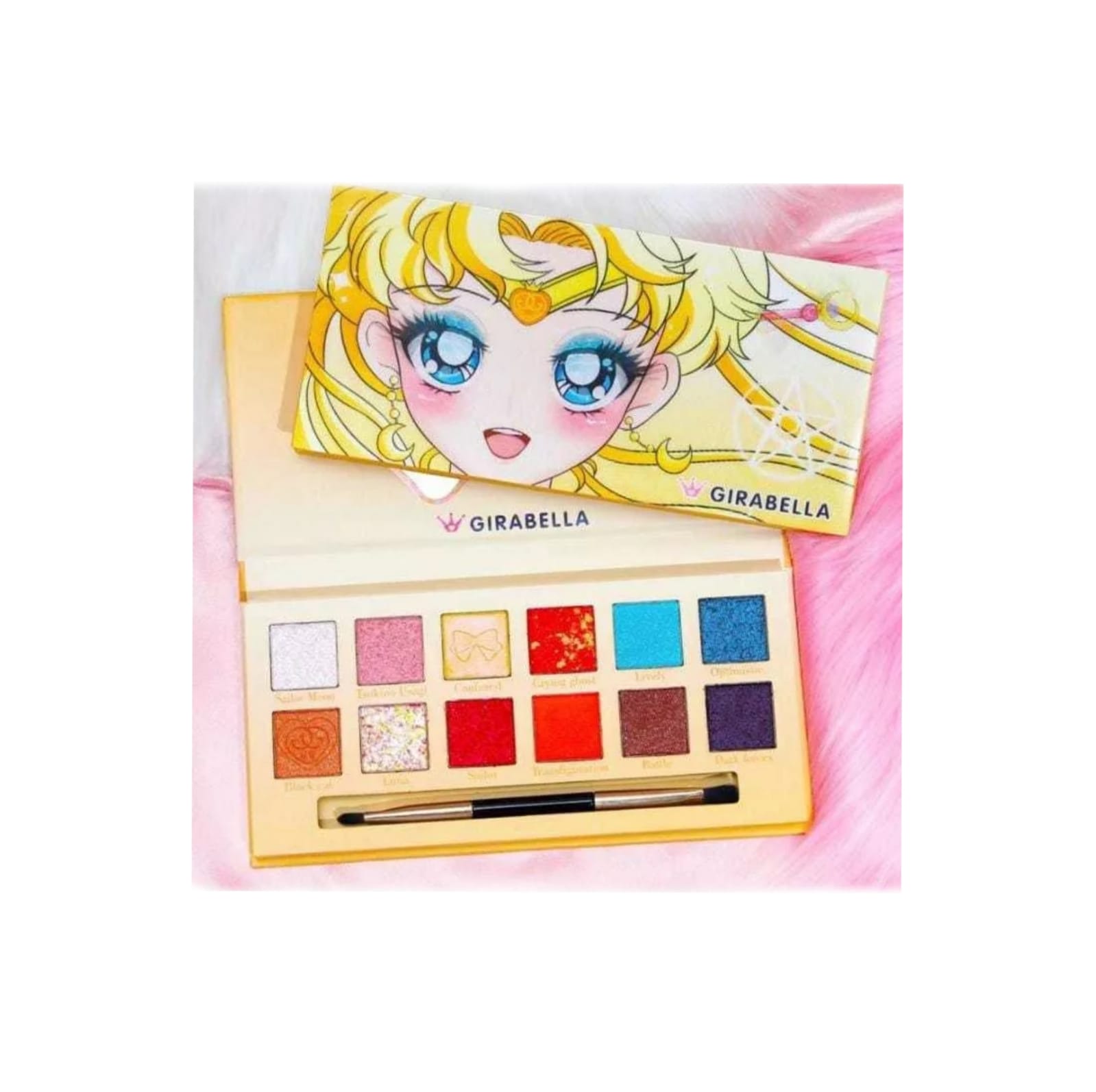 Paleta De Sombras Para Ojos Maquillaje Sailor Moon