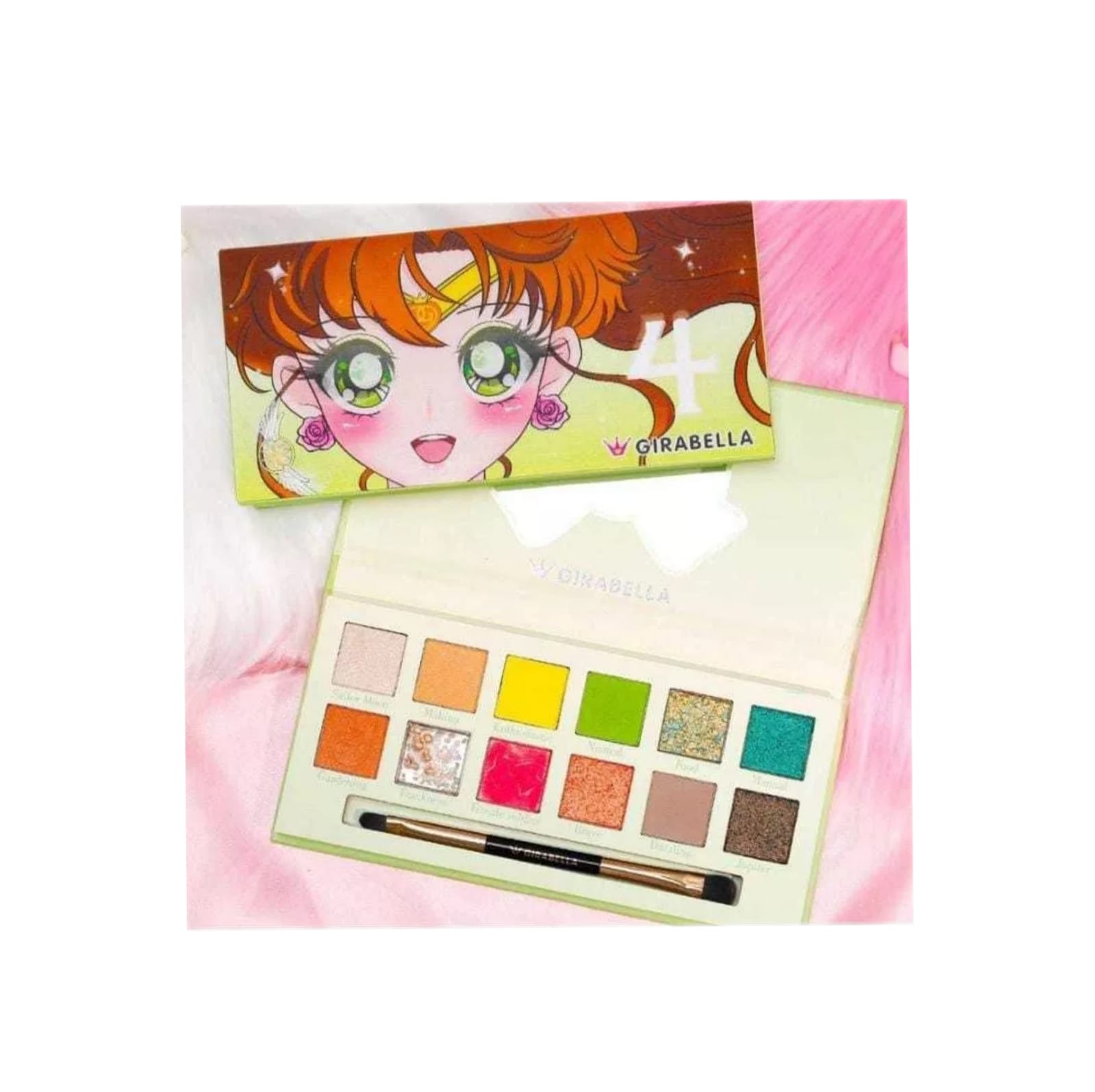 Paleta De Sombras Para Ojos Maquillaje Sailor Moon