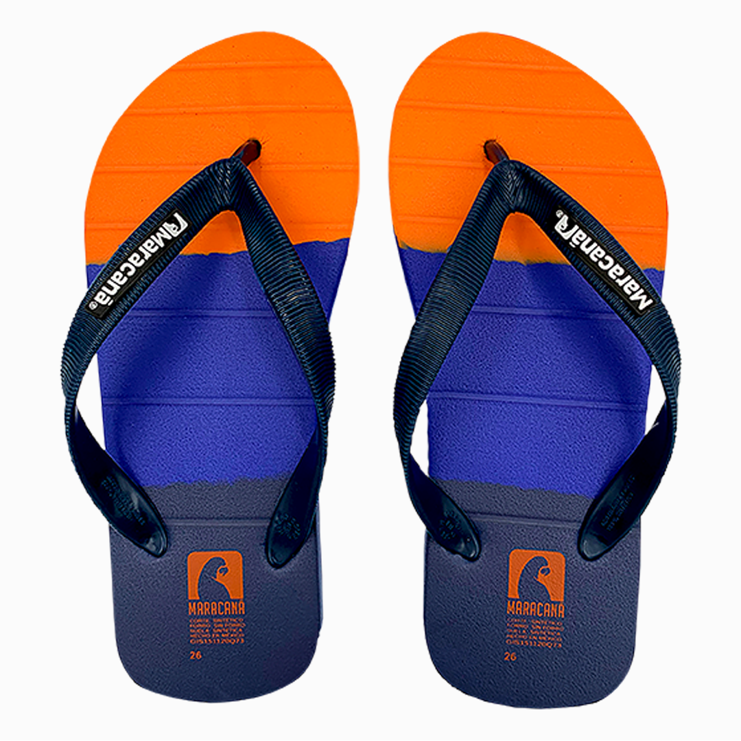 Sandalia Maracana Sunset Napolitano Naranja