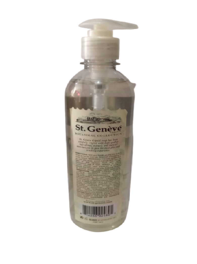 Caja 24 Pzs Jabón Líquido St Geneve Lavanda.