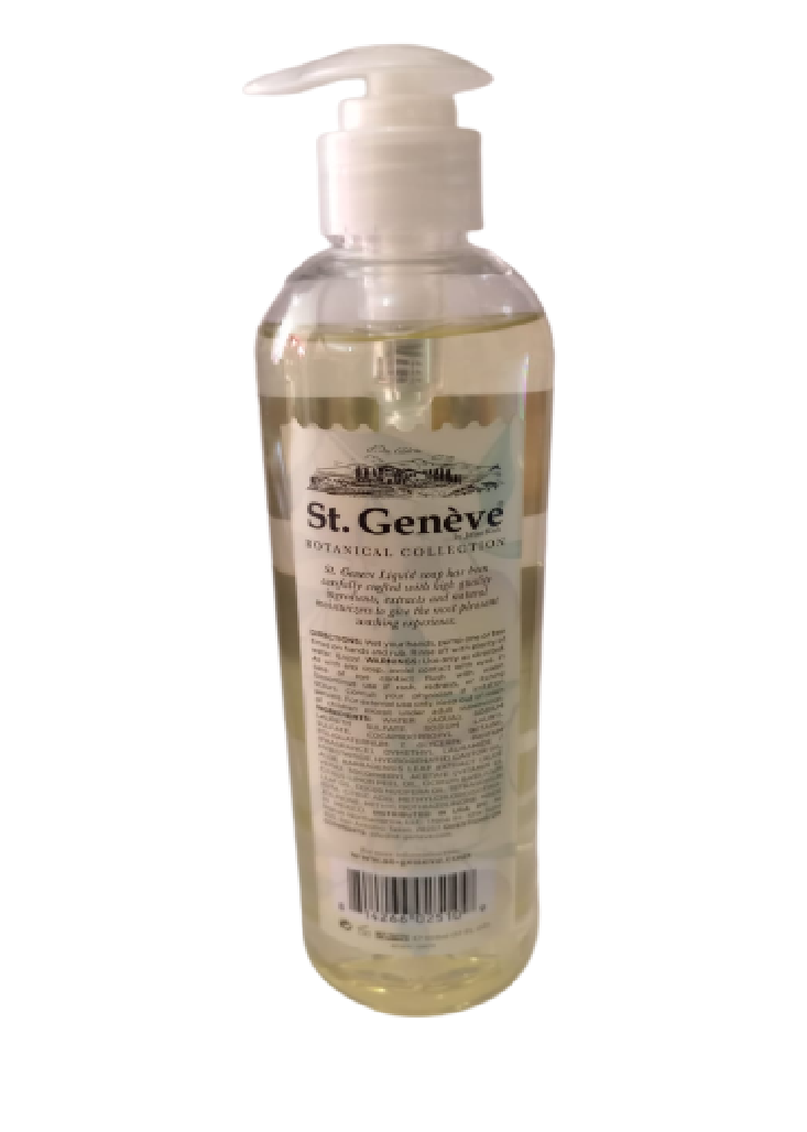 Caja 24 Pzs Jabón Líquido St Geneve Lemon.