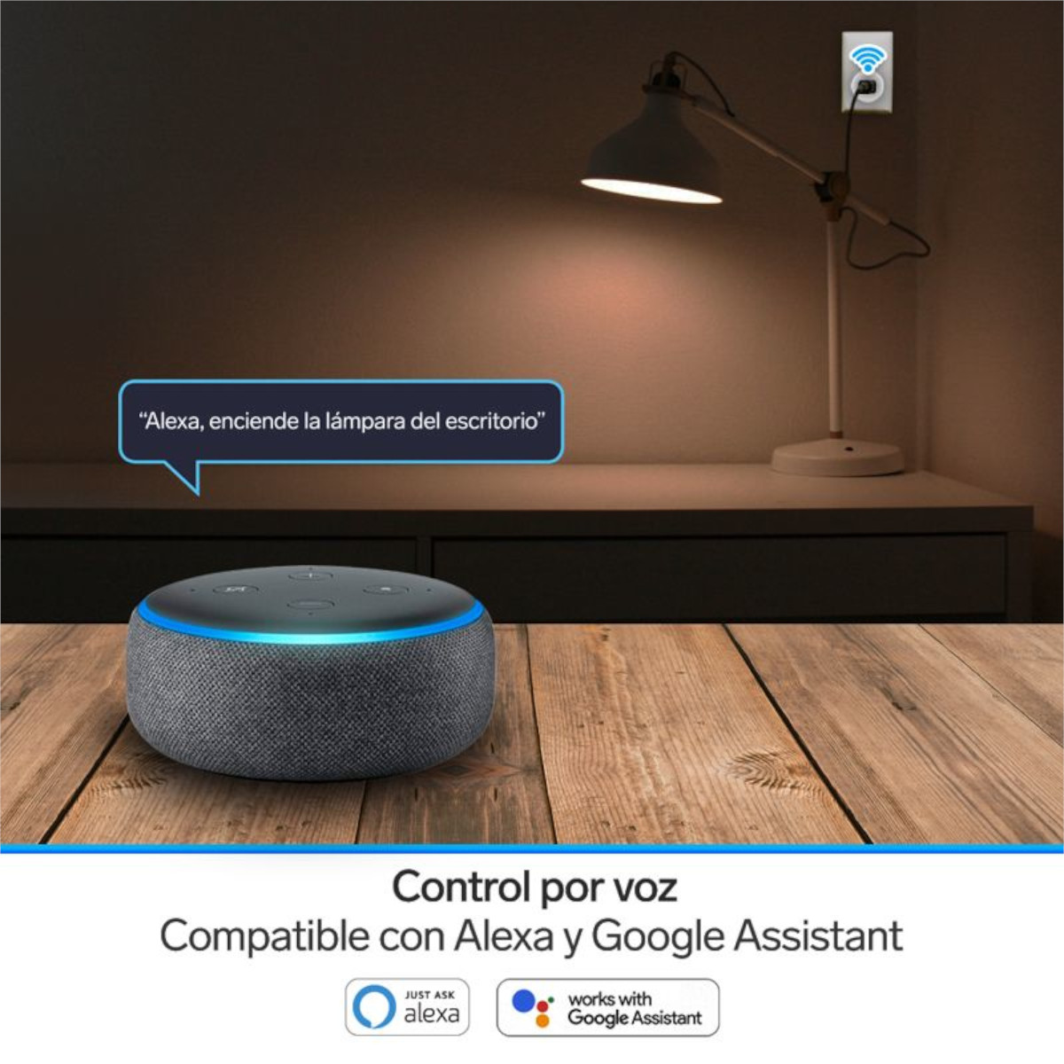 Kit 6 Contactos Inteligente Wi-Fi Steren SHOME-100 Enchufe