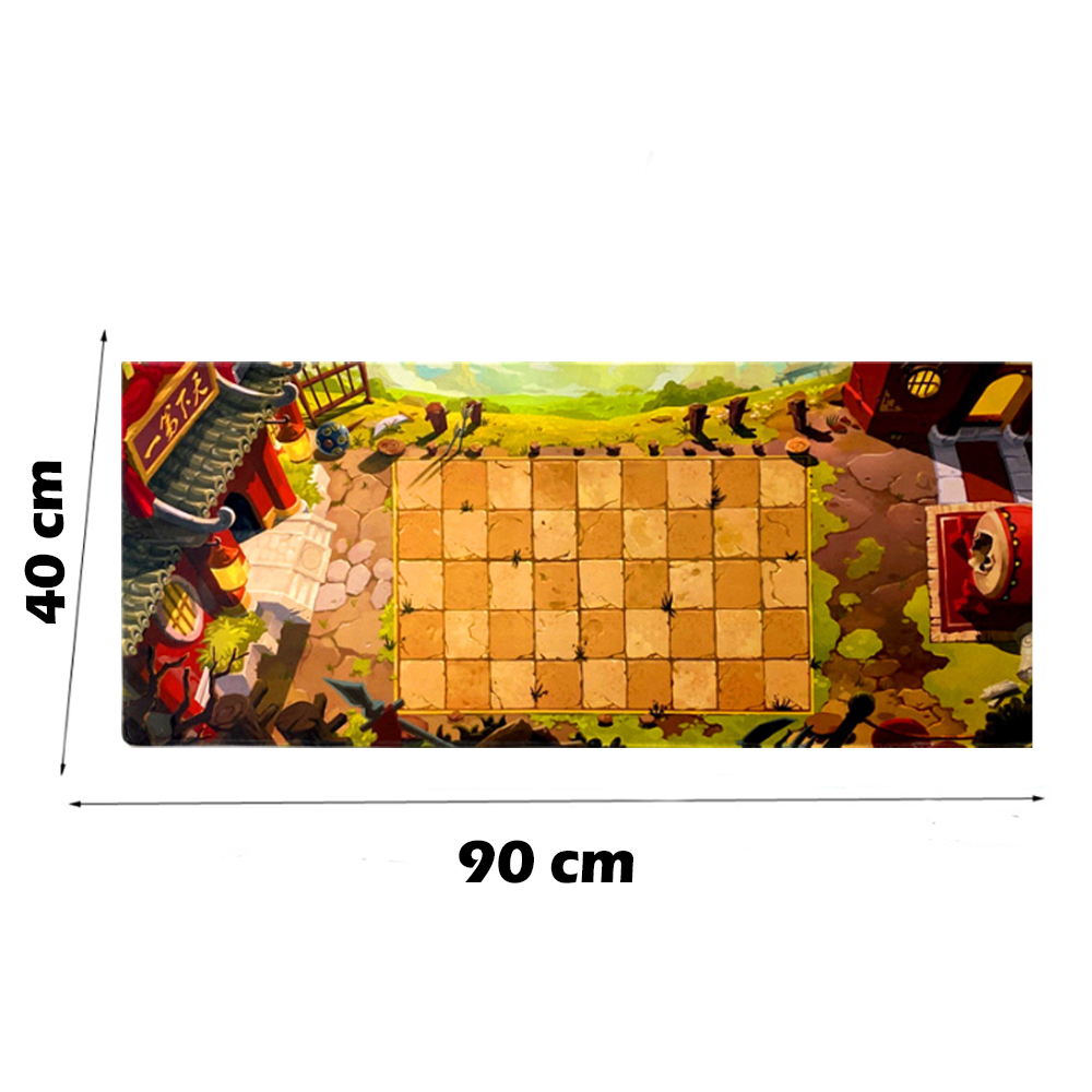 Alfombrilla Escenario Juego Plantas Vs Zombies Era Moderna