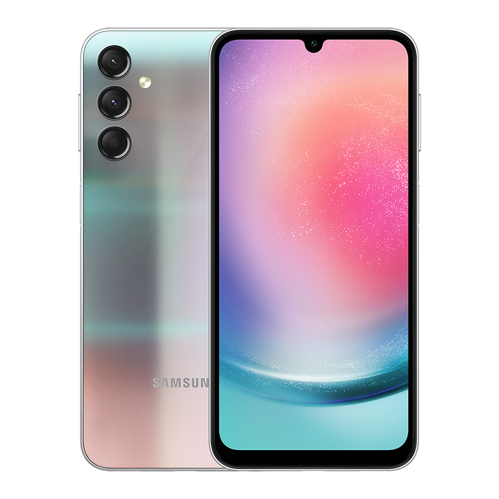 CELULAR SAMSUNG 4G SMA245M/N A24 PLATA IU KIT TELCEL