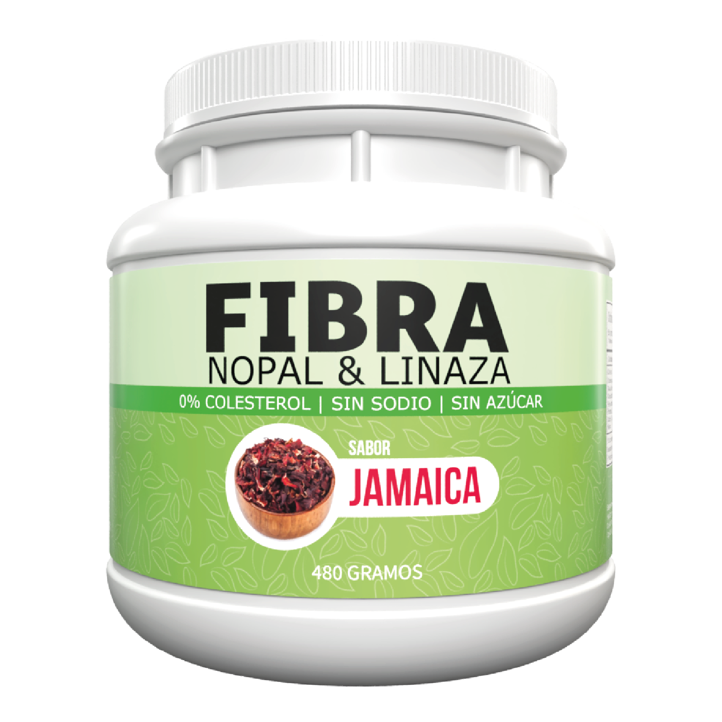 Fibra Limpia Organos sabor Jamaica NaTerra 480gm
