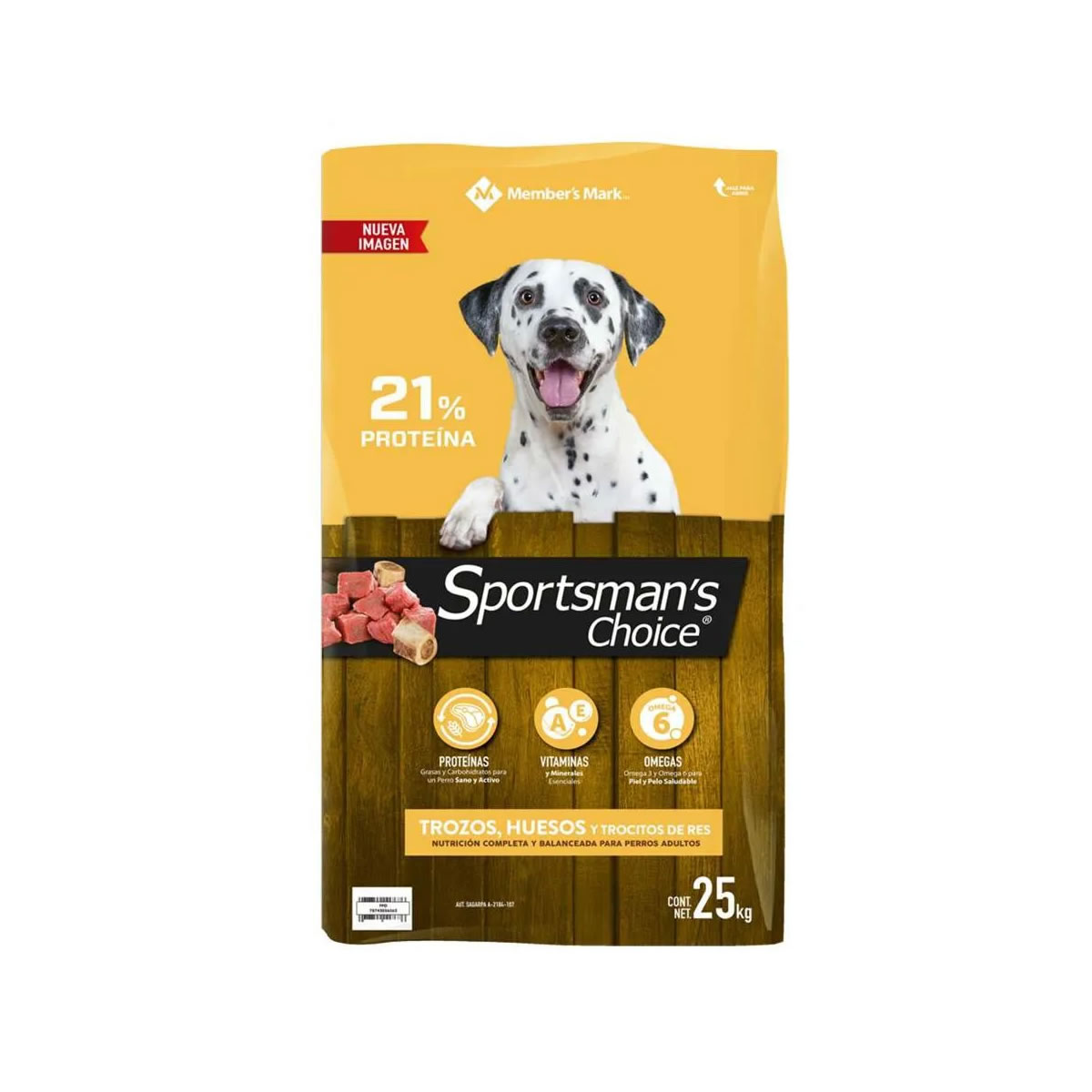 Croquetas Para Perro de 25 Kg Member's Mark 980007592 SMS