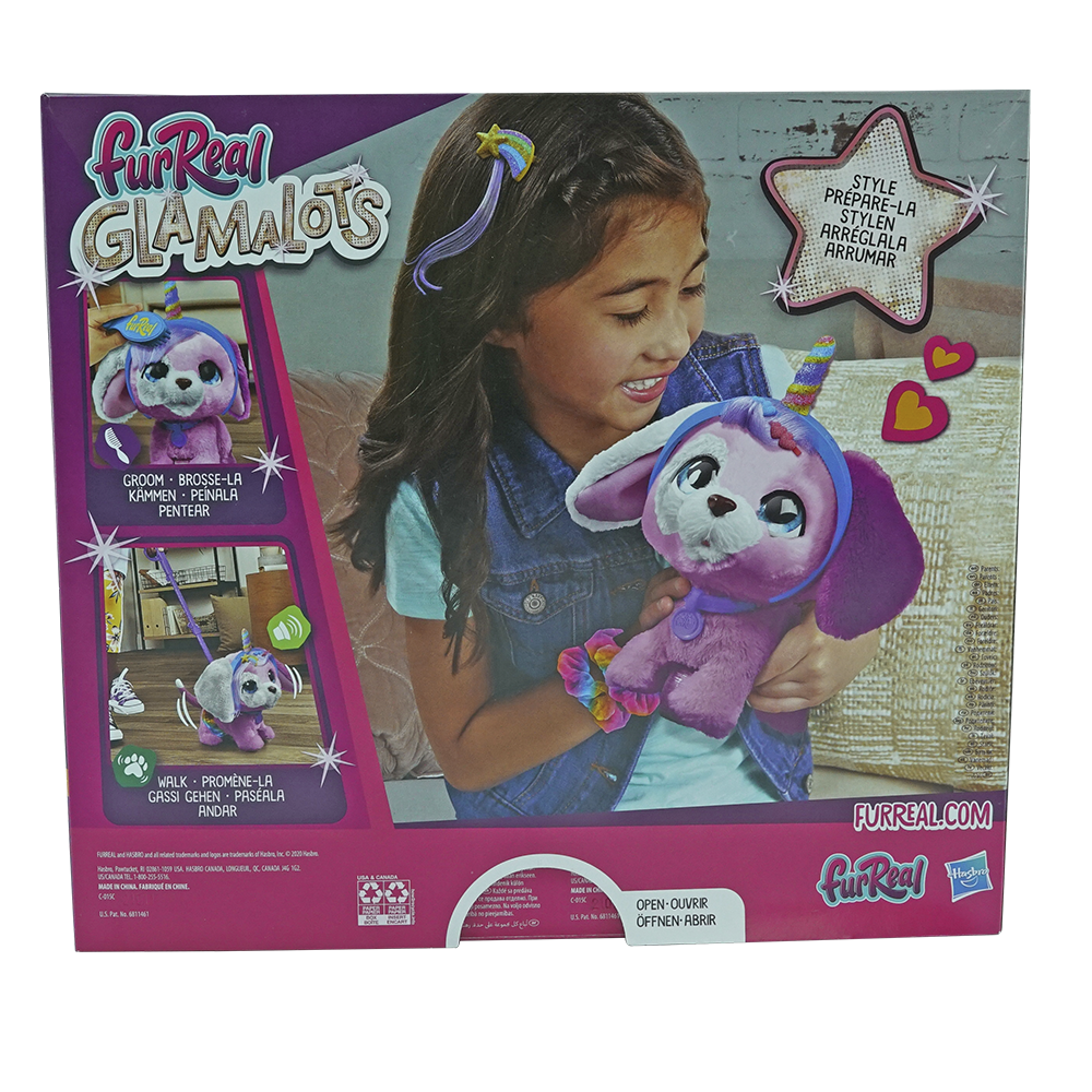 Peluche Interactivo Hasbro F1544 Furreal Glamalots Perrita