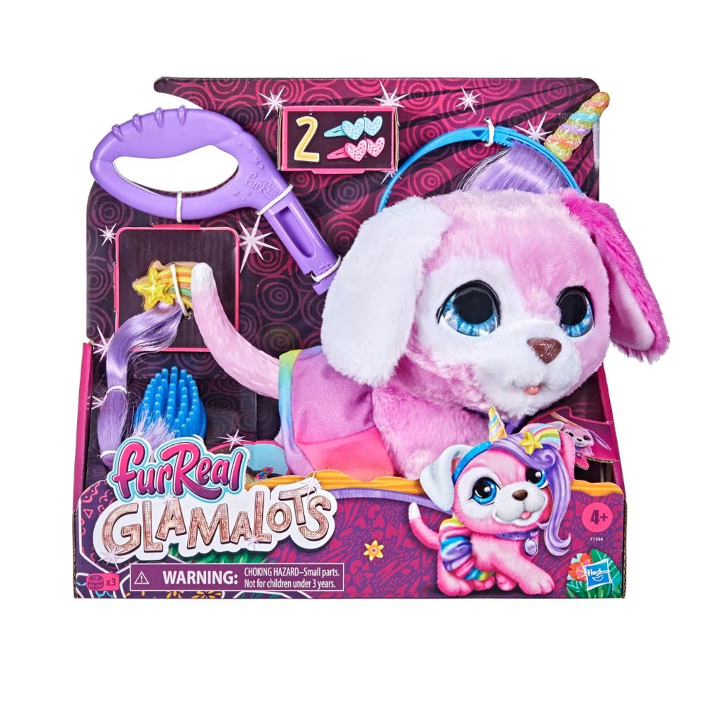 Peluche Interactivo Hasbro F1544 Furreal Glamalots Perrita