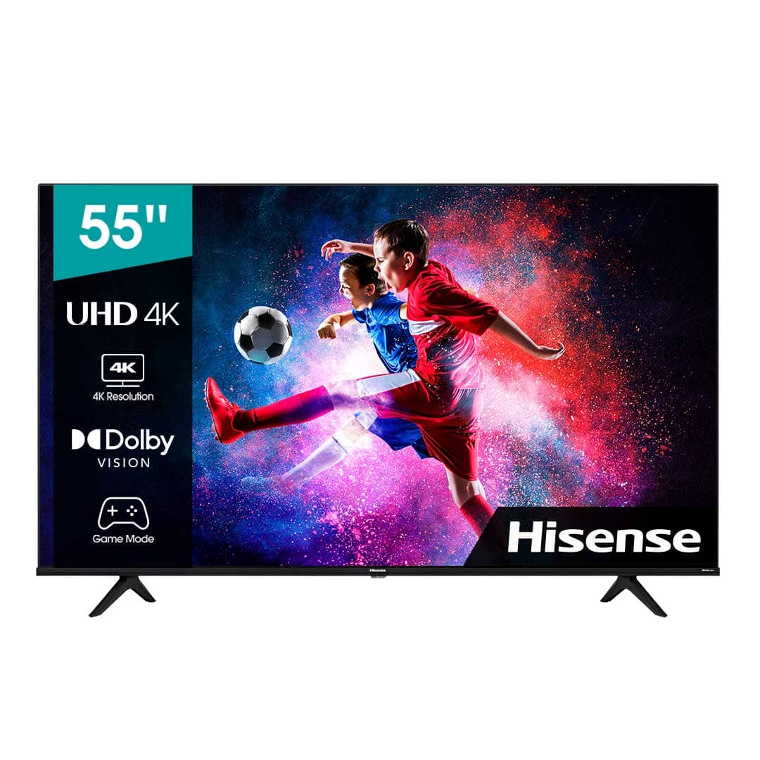 Hisense 55in, Clase 4K UHD LCD, Android, Smart TV, HDR A6G Serie 55A6G