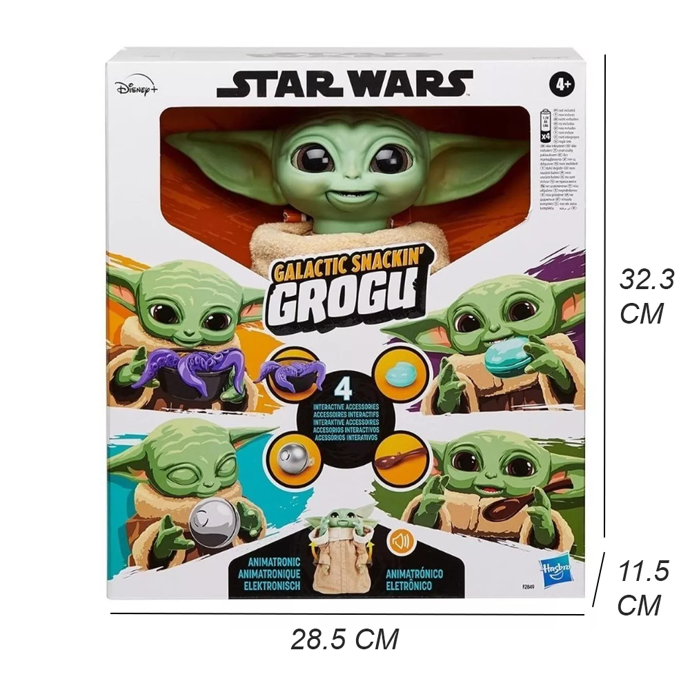 Figura de accion Hasbro F2849 Galactic Snackin Grogu