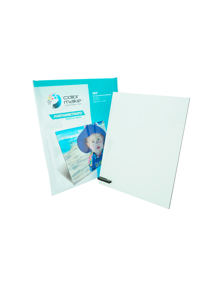 Kit de 8 Portarretratos de 20x25 cm Color Make para Sublimación