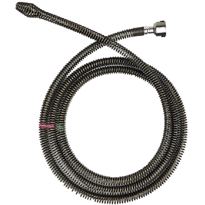 Cable desatascador tuberias 2,5m. – Suministros Industriales Rualju