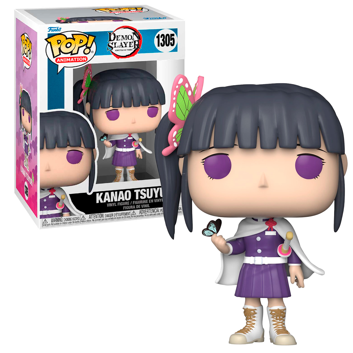 Funko Pop Kanao Tsuyuri #1305 Demon Slayer Anime Manga Figura Original