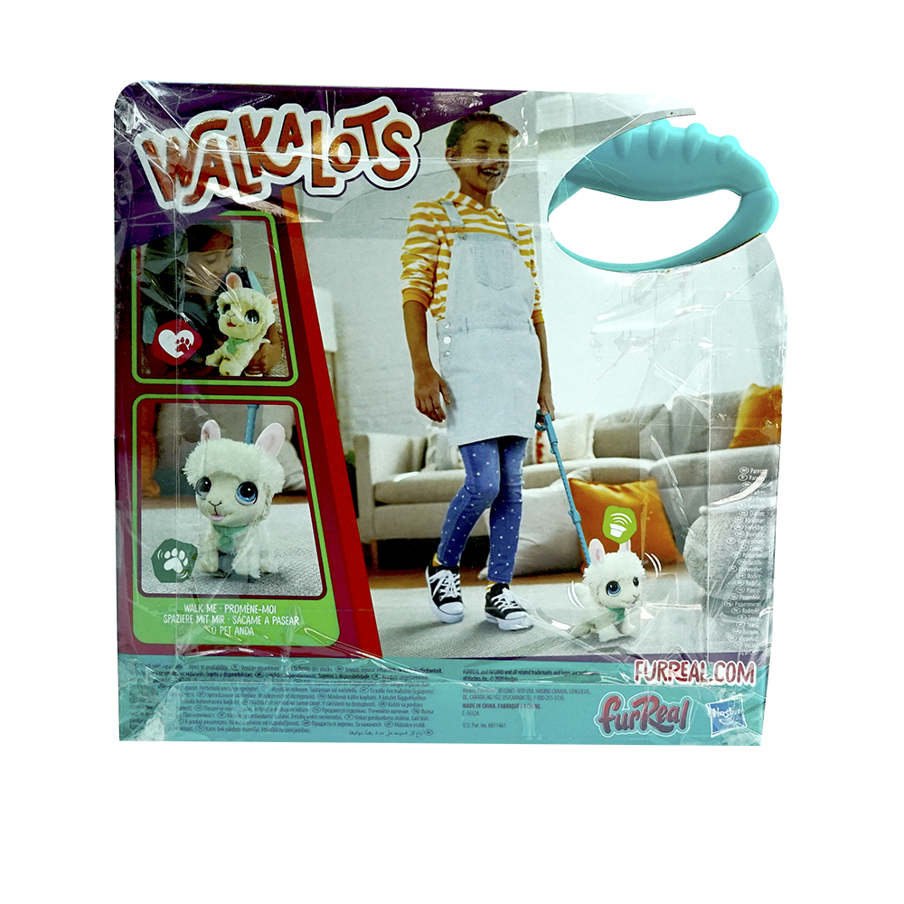 Peluche Interactivo Hasbro E8725 Furreal Walkalots Llama 