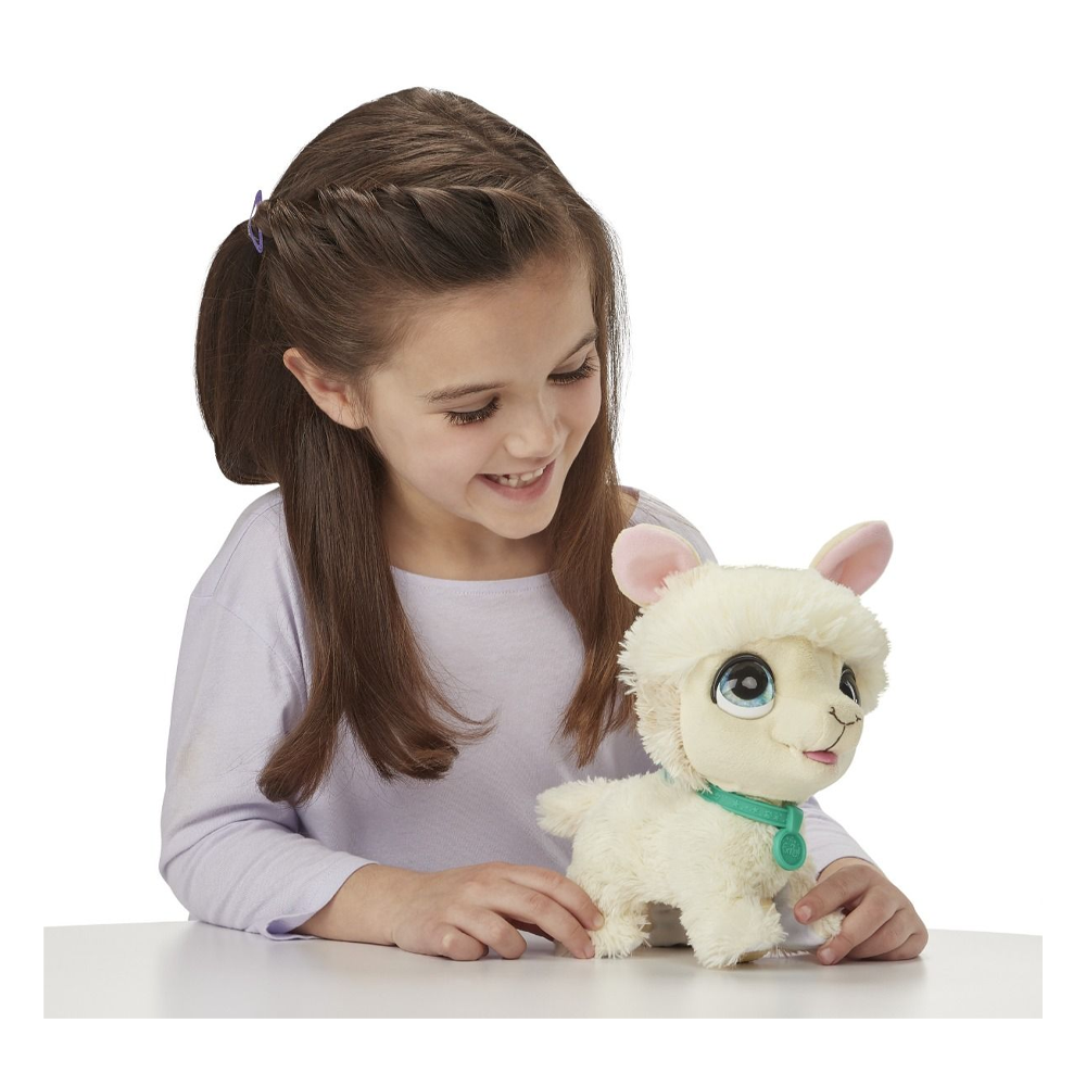 Peluche Interactivo Hasbro E8725 Furreal Walkalots Llama 