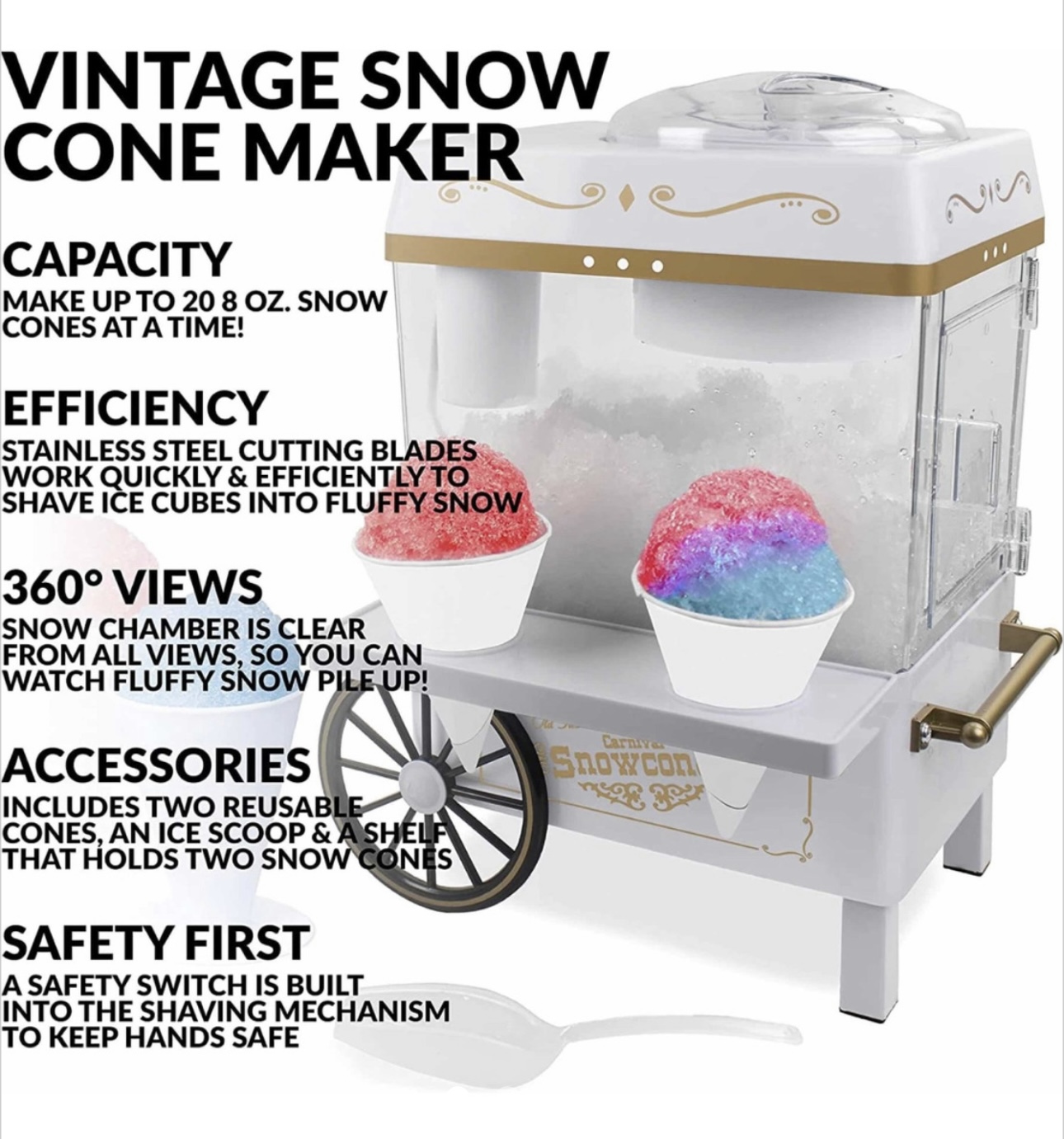 Bonita Maquina Nostalgia De Raspados  Scm550coke Coca-cola