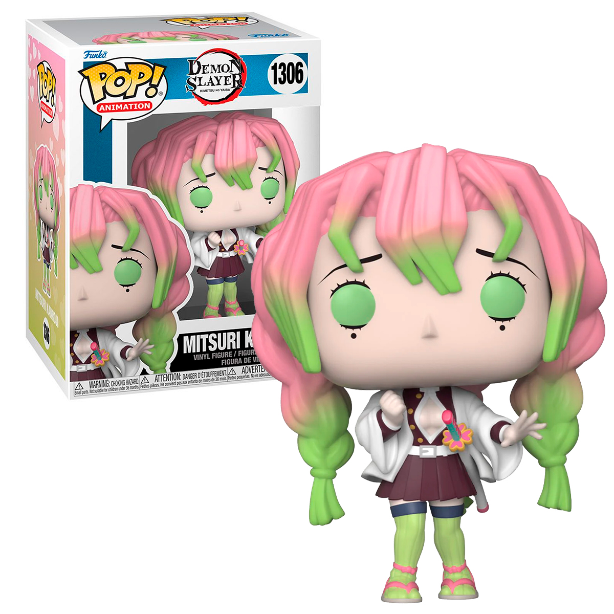 Funko Pop Mitsuri Kanroji Pilar Del Amor #1306 Demon Slayer Anime Original