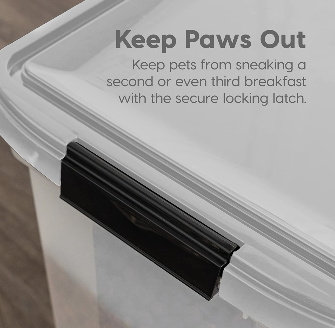 Contenedor De Alimento Perro Gato Croqueta C/ Ruedas 30 Lt