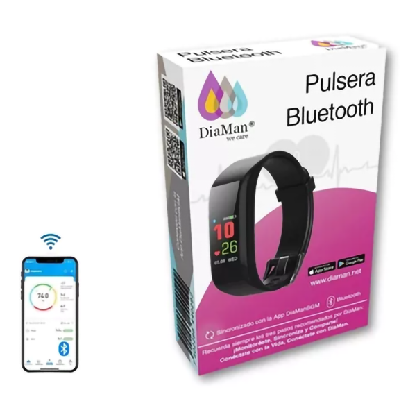 Pulsera de Actividad Bluetooth DiaMan