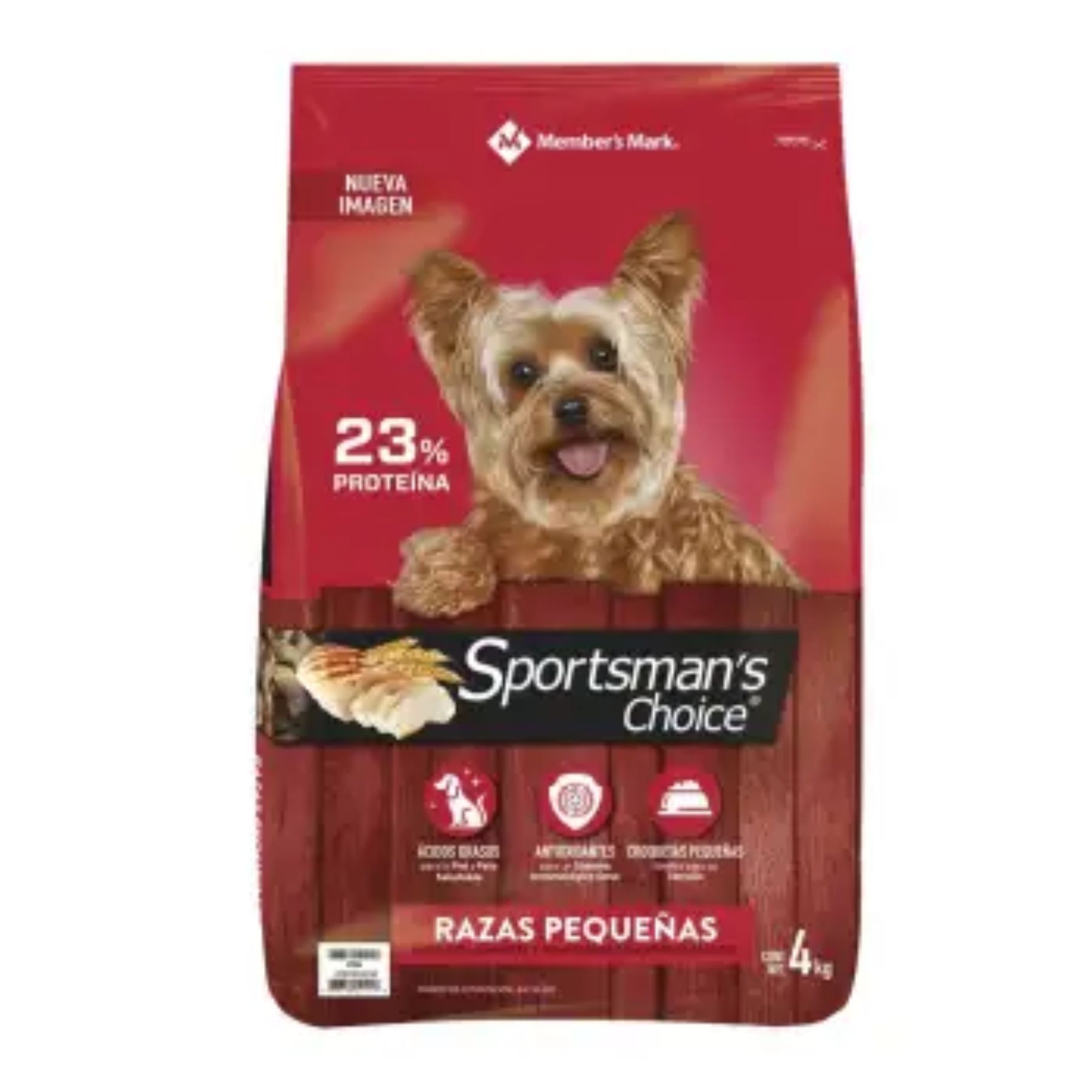 Alimento para Perro Razas Pequeñas 8kg Sportsmans Choice SMS - ROJO