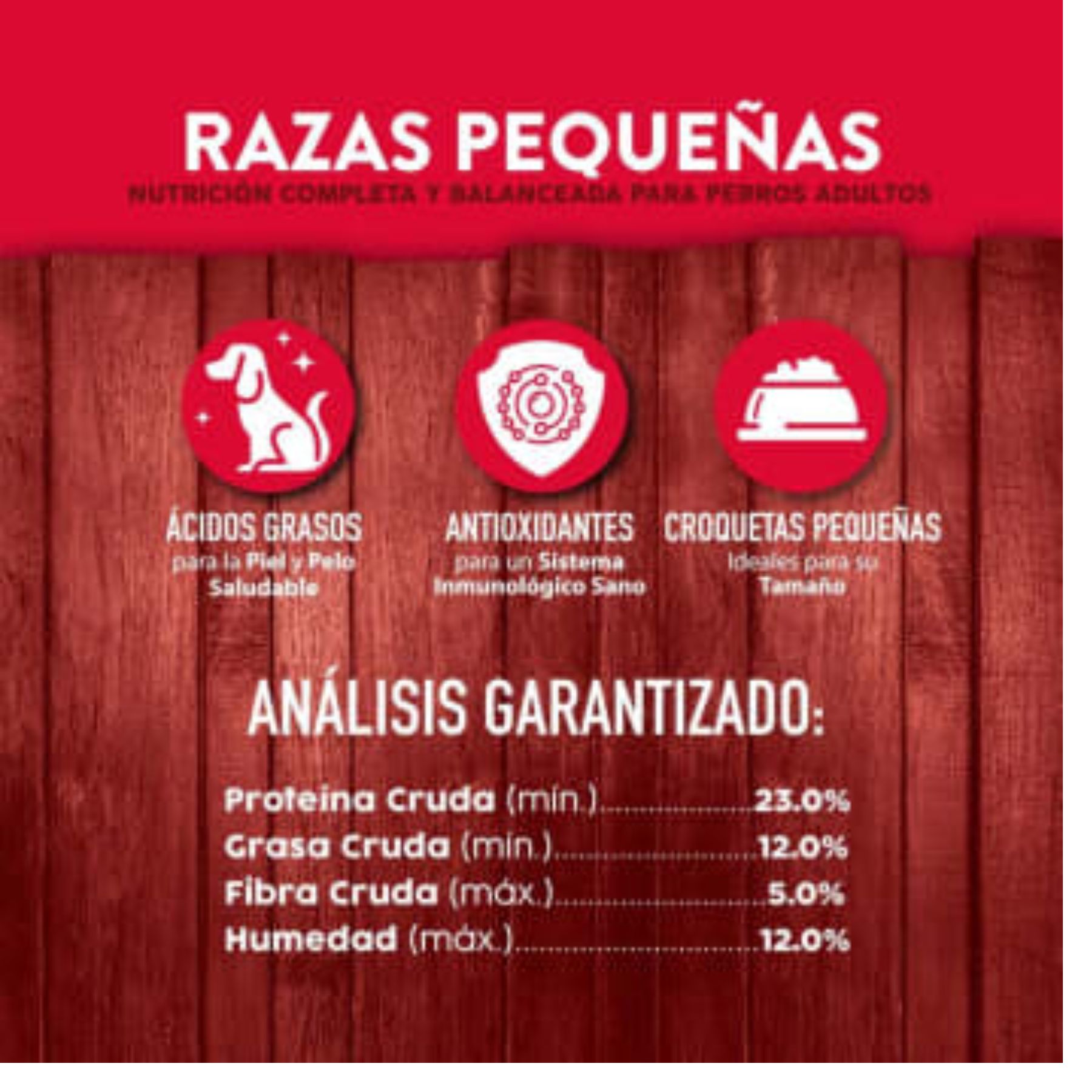 Alimento para Perro Razas Pequeñas 8kg Sportsmans Choice SMS - ROJO