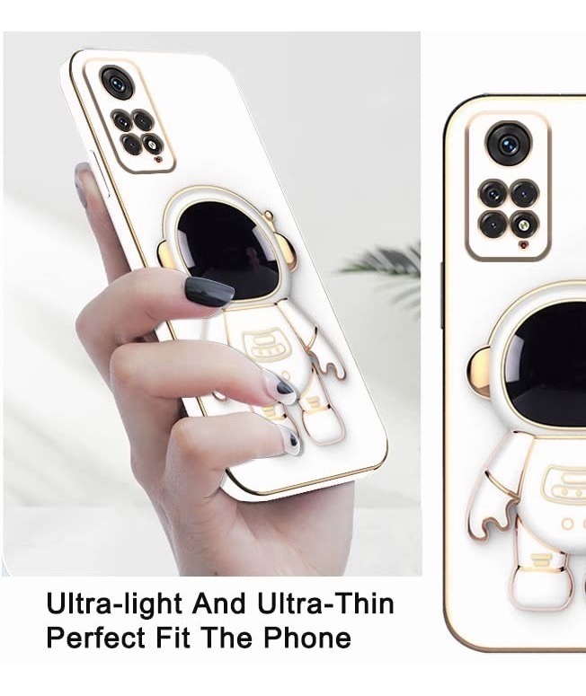 Funda Para Redmi 9A Carcasa Case Soporte De Astronauta blanca