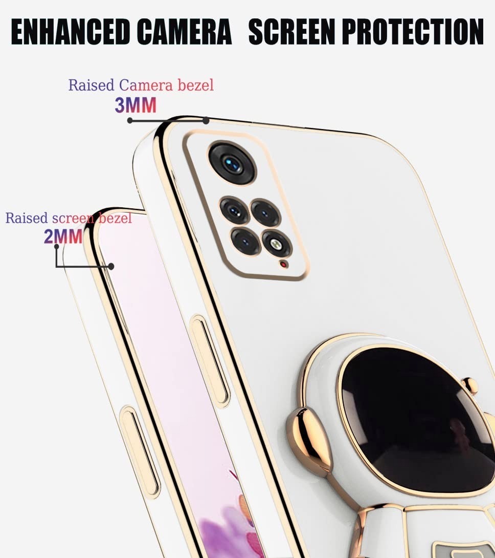 Funda Para Redmi 9A Carcasa Case Soporte De Astronauta blanca