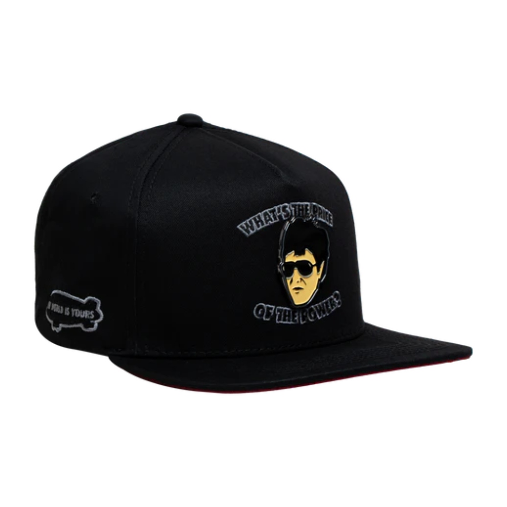 Gorra JC HATS Power Price snapback negra unisex 001259