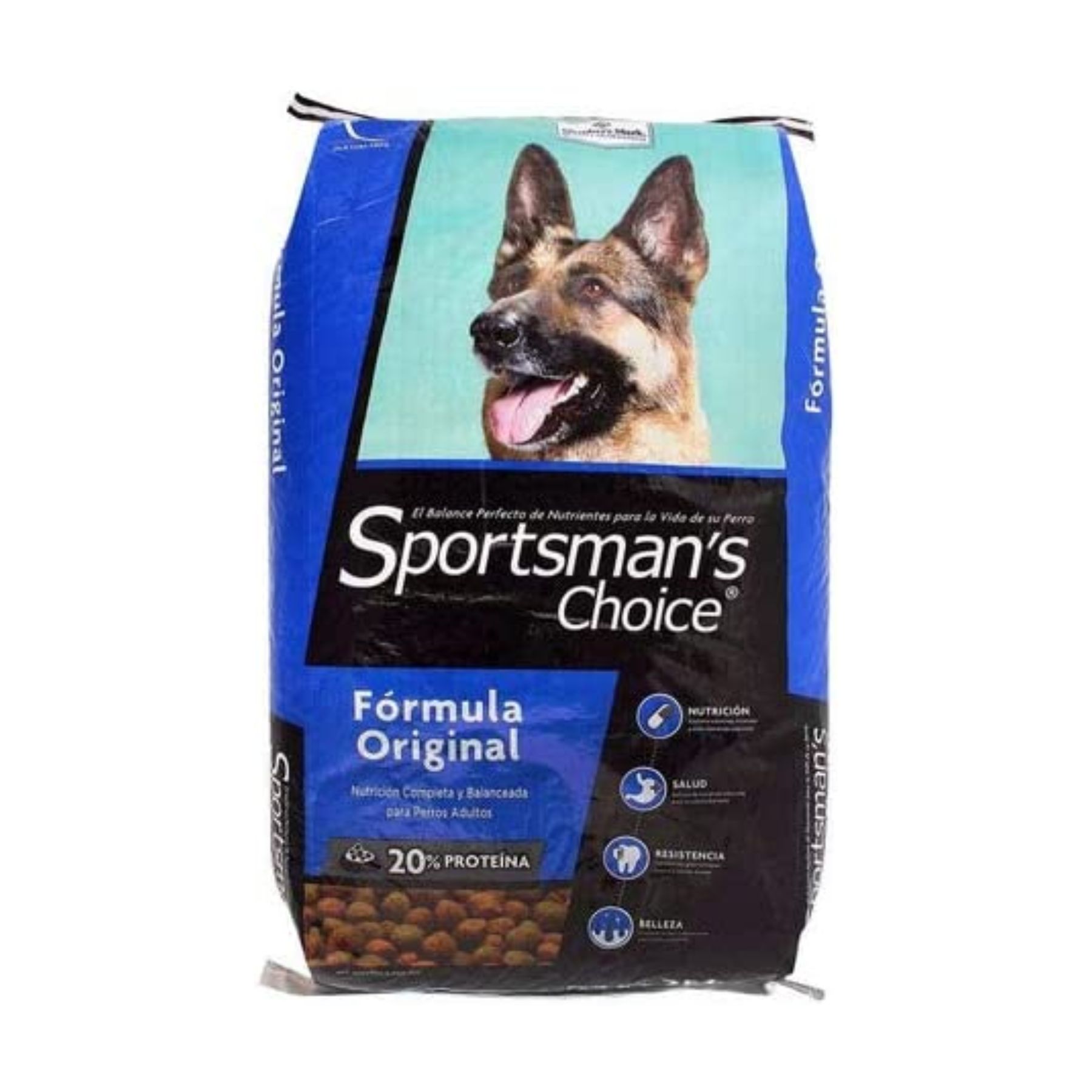 Alimento para Perro Fórmula Original 25kg Sportsmans Choice SMS- AZUL