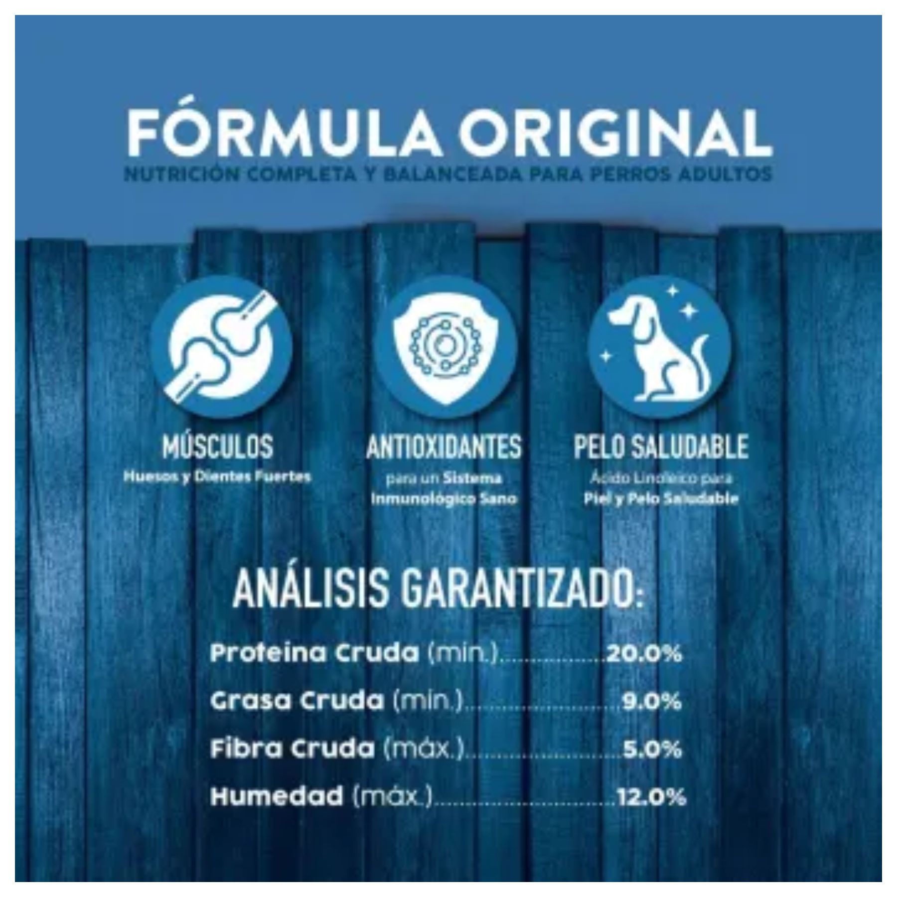 Alimento para Perro Fórmula Original 25kg Sportsmans Choice SMS- AZUL