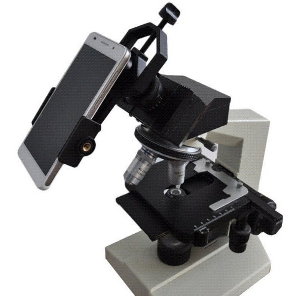 Montura/soporte De Celular para binocular Telescopio o Microscopio