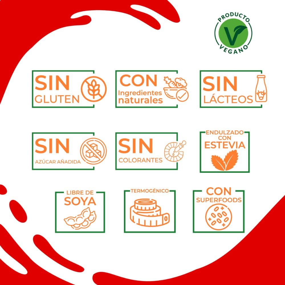 Nutrasien100 Vidasien Energizante natural en Polvo Té verde Guaraná Vit. B12 Keto Vegano Termogénico Pre workout 20 porciones